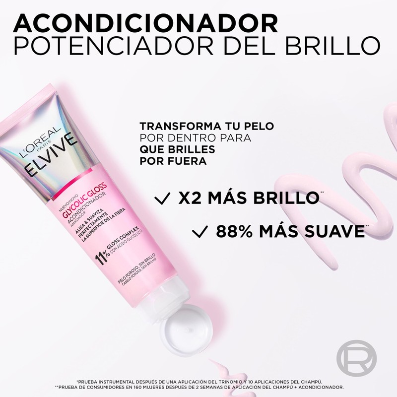 L'Oréal Paris Elvive Glycolic Gloss Conditioner with Glycolic Acid -