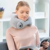 Vibrating Massage Pillow Soft Vibrating Massaging Neck Pillow Massage Therapy