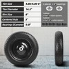 AR-PRO 4.80/4.00-8" Flat Free Tire and Wheel - 14.5" Solid