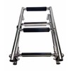 Marine Boat Foldable Stainless Steel 4 Steps LADDERS Stern Mount