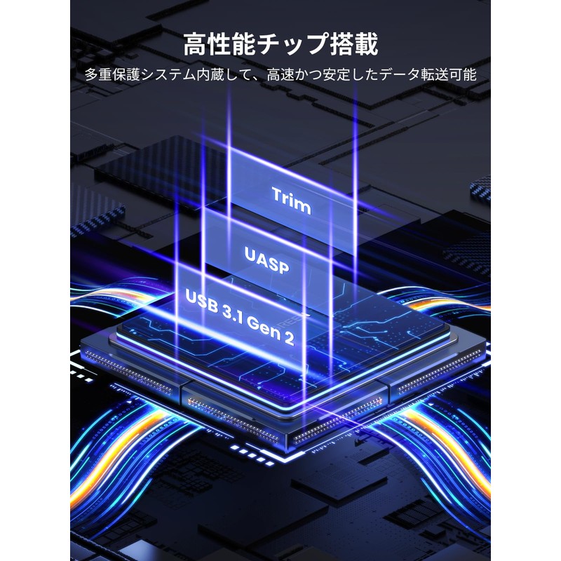 UGREEN 2.5 Inch HDD Case [USB C 3.1 Gen 2