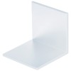 OTTFF 4 Pack Aluminum L Shape Angle Bracket, 3-1/2" x
