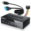 GRAUGEAR Lector de Tarjetas de Panel Frontal USB 3.2 de