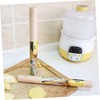 FUNOMOCYA 10pcs Wooden Rolling Pin for Baking Smooth Non Stick