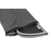 Wind Deflector Bag 100 x 40 cm Black Faux Leather