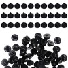 30PCS Rubber Pin Back Butterfly Rubber Pin PVC Rubber Pin