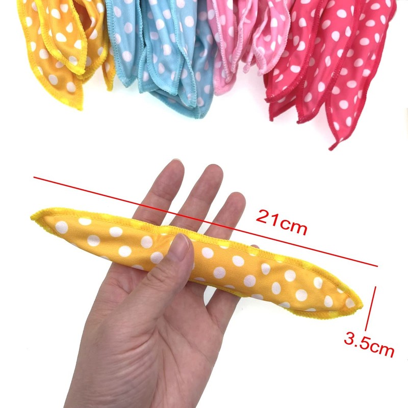 JZK 24 x Foam Hair Rollers for Long and Medium