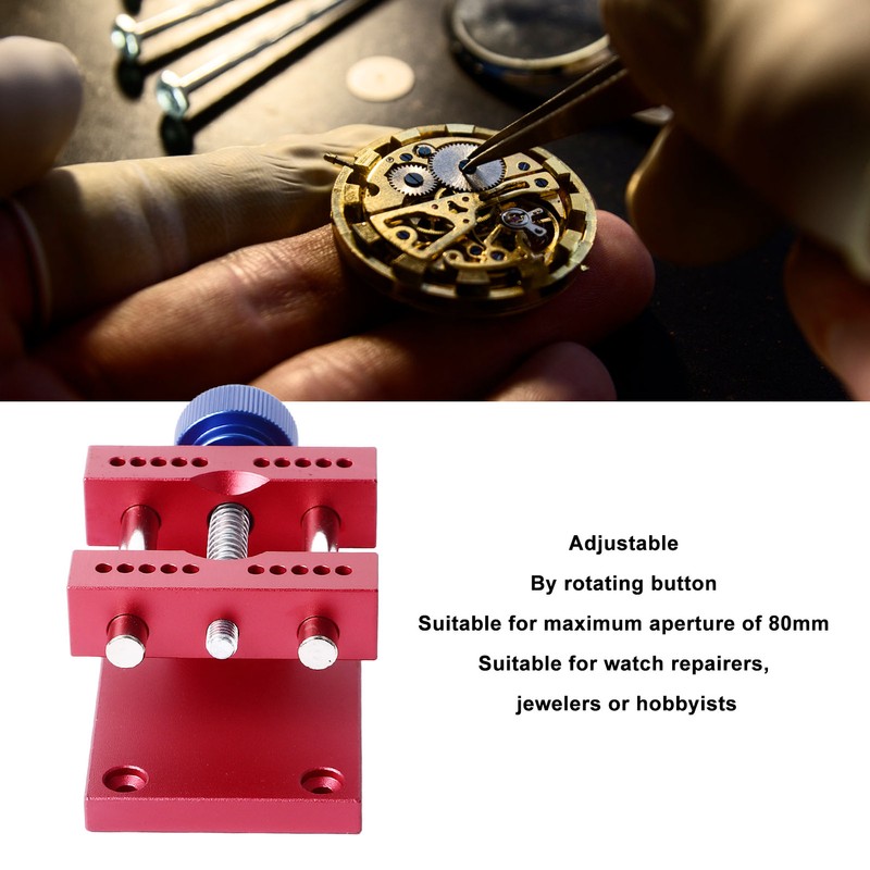 Adjustable Watch Case Holder Professional Aluminium Alloy Adjustable Metal Watch