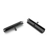 VVO Fasteners Plastic Front Window Runner Guide Clip, Black (Pack