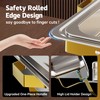 IMXSUMDA 2-Pack Chafing Dishes for Buffet with Glass Lids –