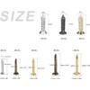 M2 Small Screws &Nails Set 1600pcs Tiny Phillips Flat Head