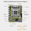 X79D 2.0 Computer Motherboard LGA2011 M.2 NVM Micro ATX Gaming