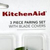 KitchenAid 3 Piece Paring Knife Set w/ Blade Covers High