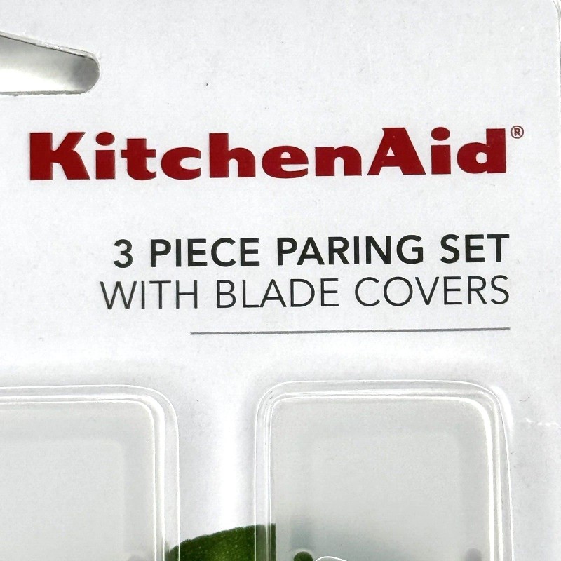 KitchenAid 3 Piece Paring Knife Set w/ Blade Covers High
