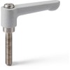 NBK Mechanical Element Parts Clamp Lever (Male Thread) Flat Type