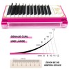 Self-Fanning Eyelashes, .03 .05 .07.10, Easy Fan Lashes for Volume