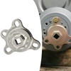 QGHAUC Crankshaft Turning Tool Engine Rotation Adapter Tool Compatible with
