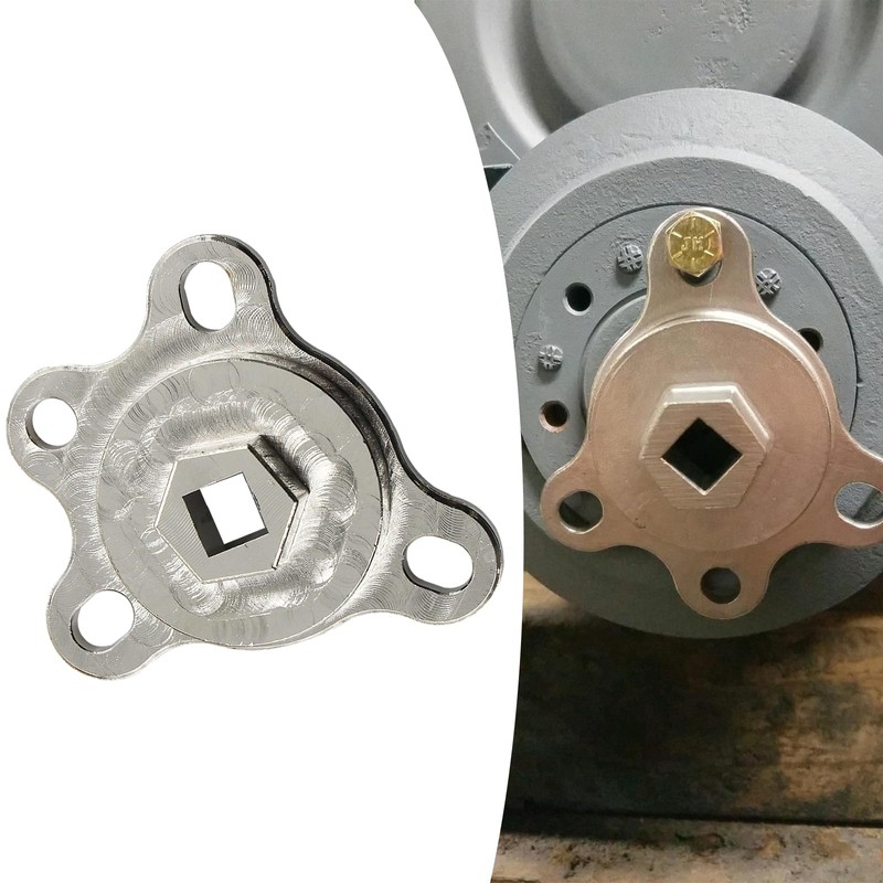 QGHAUC Crankshaft Turning Tool Engine Rotation Adapter Tool Compatible with