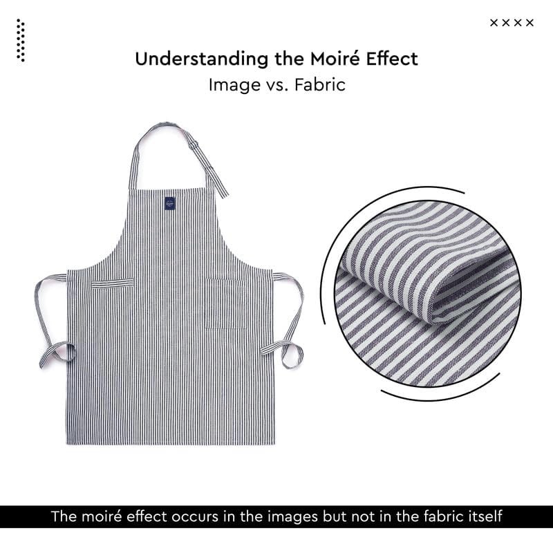 Encasa XO Adjustable Kitchen Apron with Pockets and Towel Holder