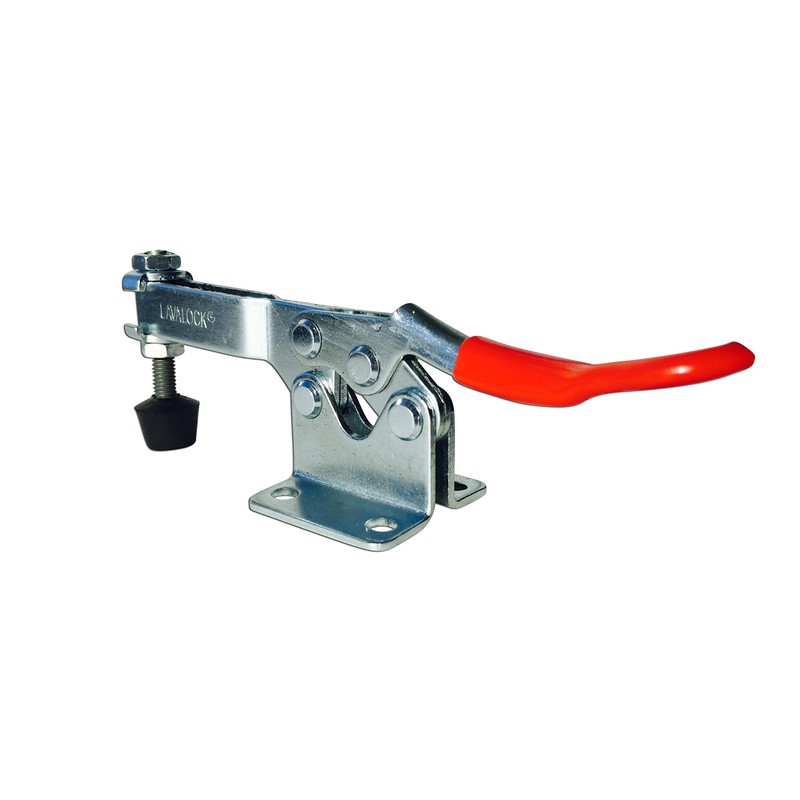 Toggle clamp BBQ smoker door latch, Flat mount horizontal (2-Pack)