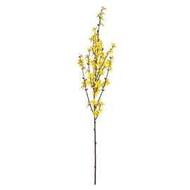 Vickerman Cruciate Flower Everyday Floral Spray, 40", Yellow