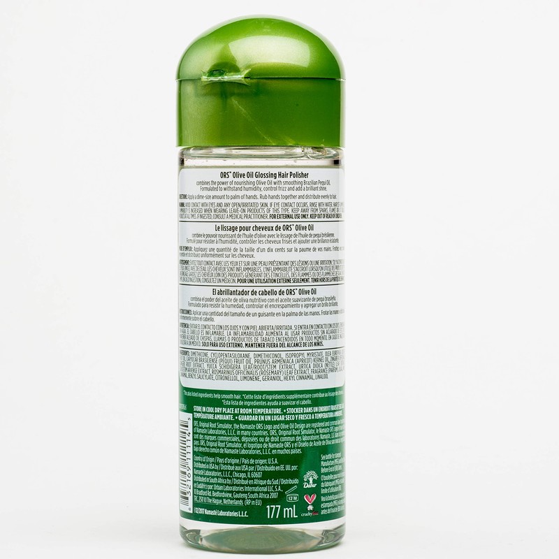 Ors Olive Oil Anti-Frizz Glossing Polisher 6oz Bonus (3 Pack)