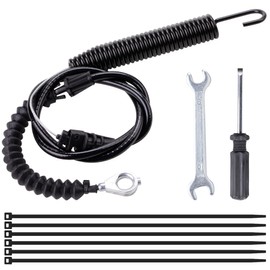 JINGKE 946-05124A 746-05124A Deck Engage Cable for Troy-Bilt Huskee MTD Craftsman Murray Yard Machines Yard-Man Riding Lawn Mowers Replaces OEM 946-05124 746-05124A 746-05124