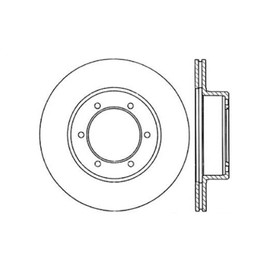 StopTech 127.44044R Sport Drilled/Slotted Brake Rotor (Front Right), 1 Pack