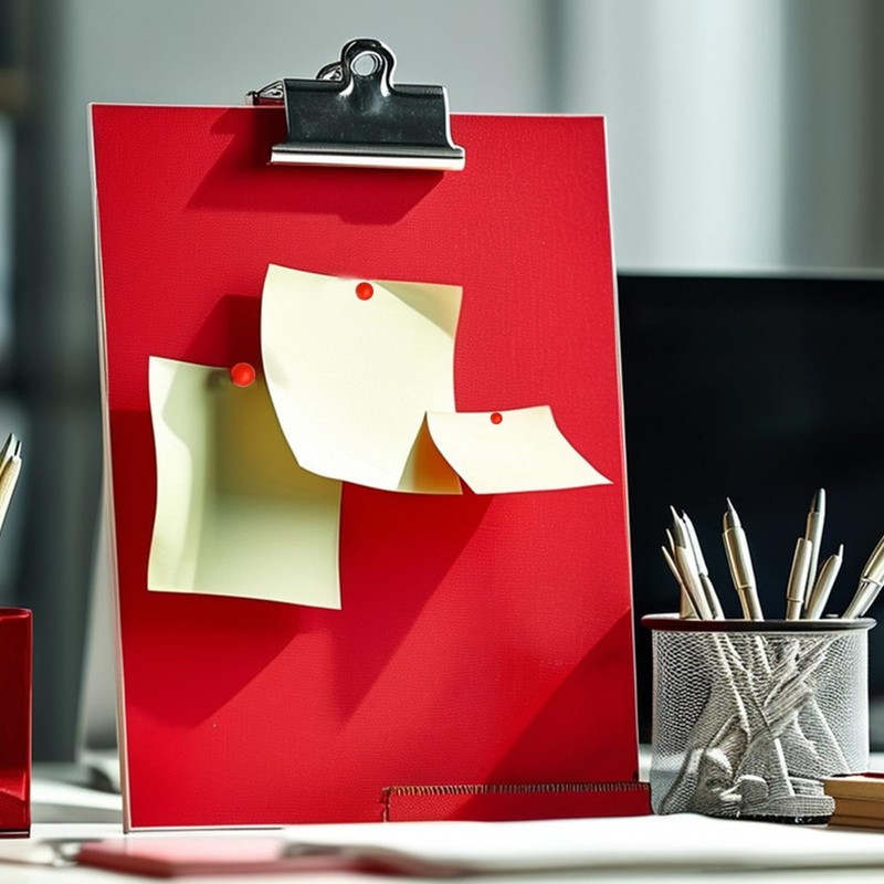 600 Pcs Map Tacks Push Pins 1/6 Inch Red Marking