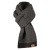 normani Merino Winter Scarf, Knitted Scarf, Warm Wool Scarf, Neck