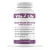 Vita4Life!® Calcium Malate + D3 Fast-Dissolve Capsules, 1200 mg Bioavailable