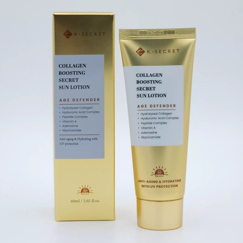 Secret K-SECRET Collagen Boosting Secret Sun Lotion 60ml Sunscreen Hydrating