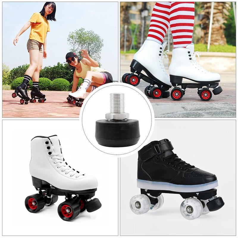 Kisangel 1 x adjustable rubber toe stopper for roller skates,