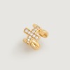 LADYGD Ear Cuff Earrings for Women 14K Gold Plated Cubic