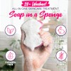 Spongeables Pedi Scrub Foot Buffer 20+ Washes, Lavender Tea Tree