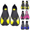 2pcs Swim Training Fin Professional Swim Flippers for Snorkeling Diving