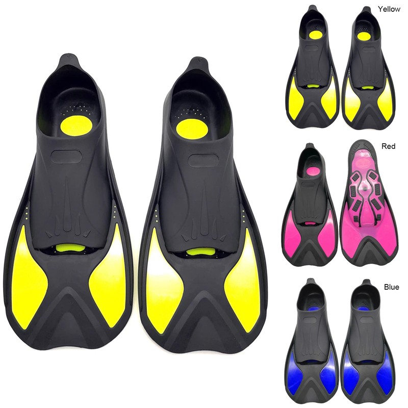 2pcs Swim Training Fin Professional Swim Flippers for Snorkeling Diving