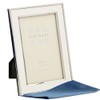 Sixtrees 2-103-46 Abbey White Polished Silver photo frame with lacquered