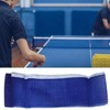 Portable Table Tennis Net Equipment Black 10ea