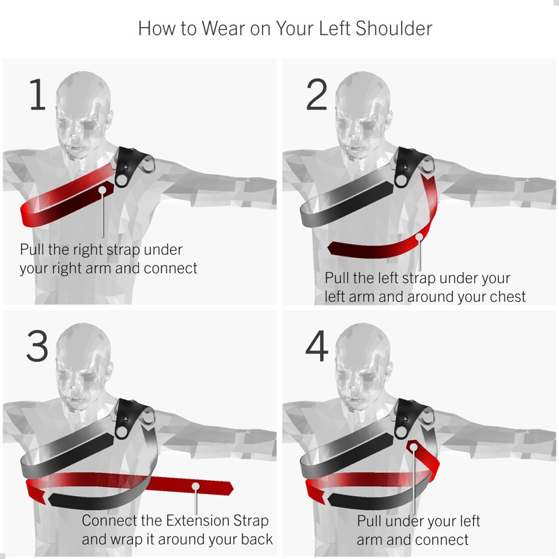 STUNTMAN 360 Shoulder Chest Hip Harness for Action Cameras