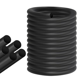 ToLanbbt Backer Rod EPDM Rubber 3/4" Diameter x 20' Length Caulk Saver Door Window Weather Stripping Seal for Concrete Filling Joints and Gaps (Black)
