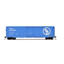 Rivarossi Great Northern Railroad Box Car with Plug Door Running Number #36887 HO Scale Train Rolling Stock HR6634D