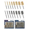 16-PC Bore Brush Set [8-Size X 2 Sets] Stainless-Steel and