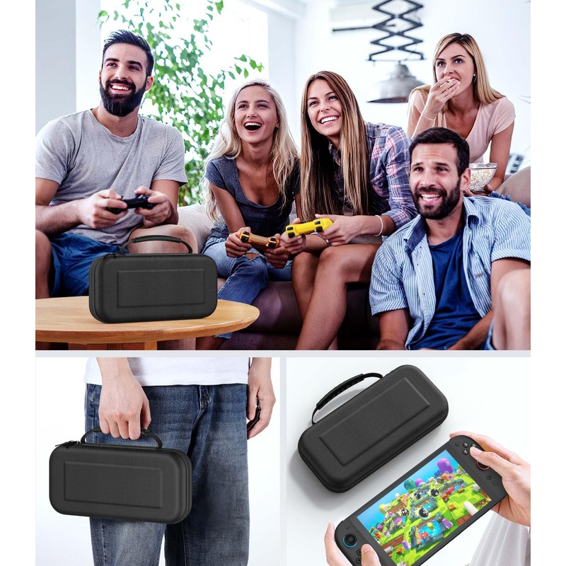 MoKo Switch2 ケース スイッチ2 カバー 第2世代保護バッグ 衝撃吸収 ストレージカバー オックスフォード生地 EVA中身内蔵