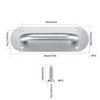 HAOCHEN Pack of 2 Stainless Steel Sliding Door Handle with