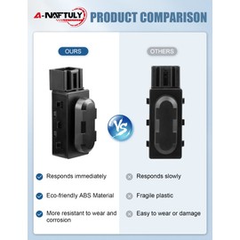 A-NAFTULY 6 Way Power Seat Switch Replacement for 2005-2015 Ford Mustang F150 F250 F350 Explorer Escape Lincoln & More, Driver Side Passenger Side Power Seat Adjust Switch 5F9T-14B709-AA, 9L3Z14A701A