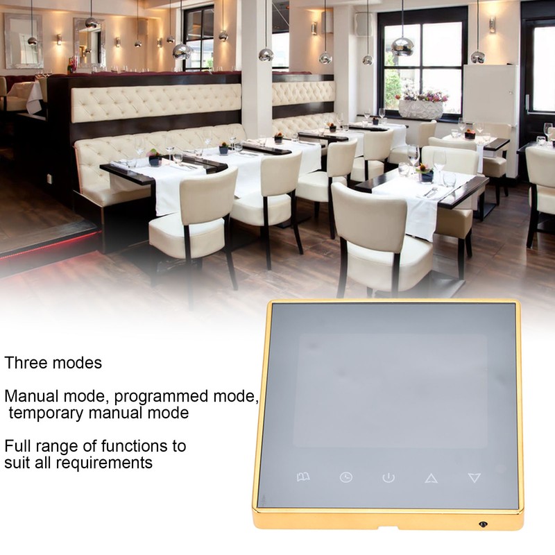 Smart Thermostat Multifunction Programmable Thermostat for Air Conditioner Water Heating