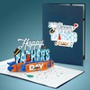 CUTPOPUP Fathers Day Card Pop Up, Father's Day, Thank You,
