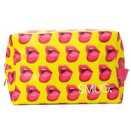 SMUG Wash Bag | Waterproof Travel Toiletry Bags for Travelling, Gym, Shower, Shaving, Toiletries, Cosmetics & Makeup Bag | Large Washbag for Men & Women | Stylish, Spacious & Easy to Clean| Mouth