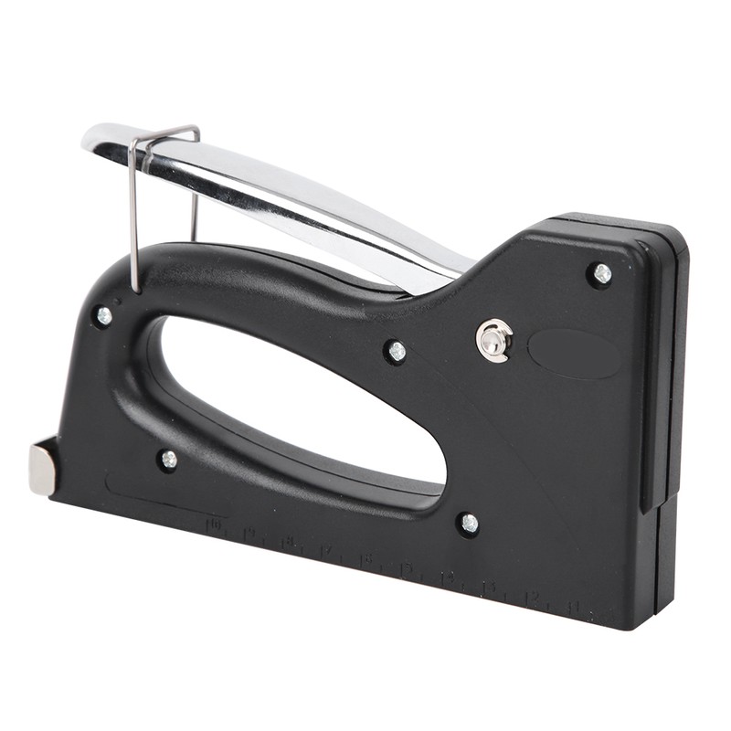 Manual Staple Nail Gun ABS Plastic Shell for Wooden Picture
